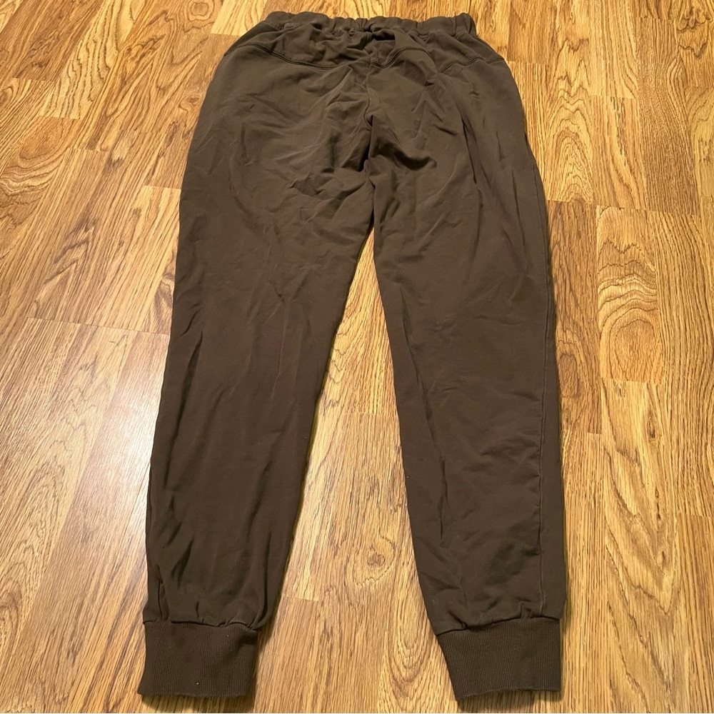 Brown Cotton Blend Pants. - Picture 3 of 8